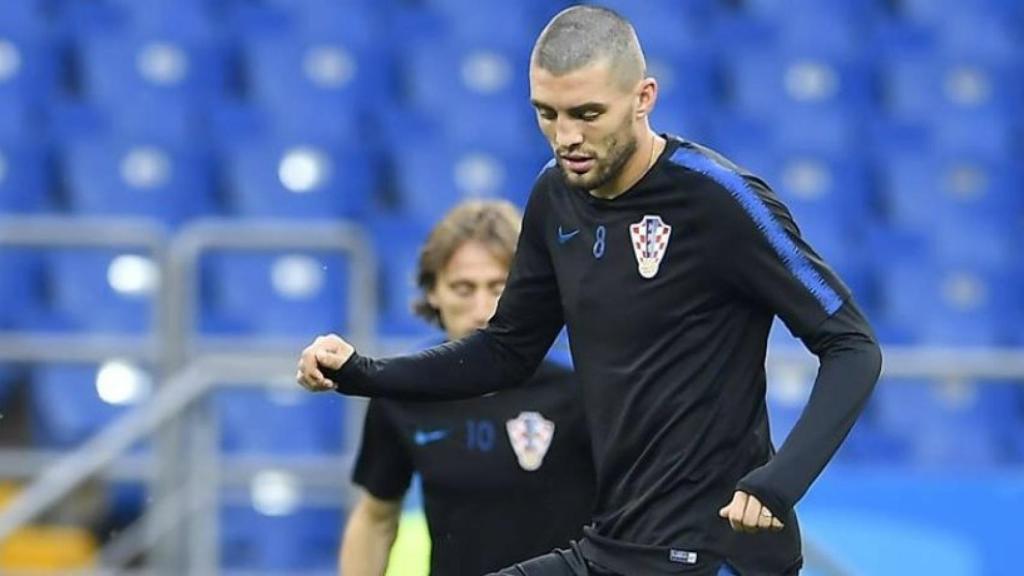 Kovacic con Croacia. Foto: Facebook (Hrvatski nogometni savez).