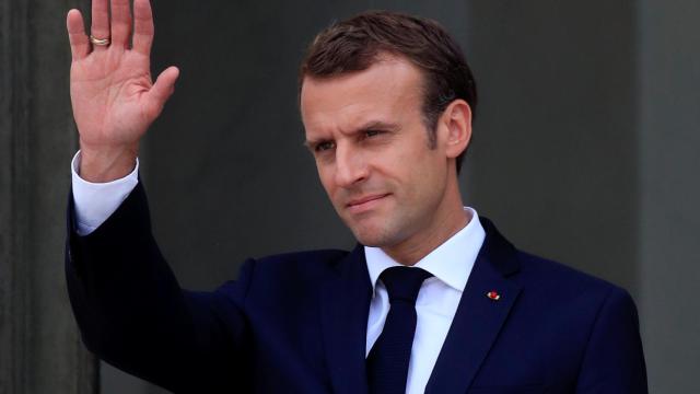 El presidente de Francia, Emmanuel Macron.