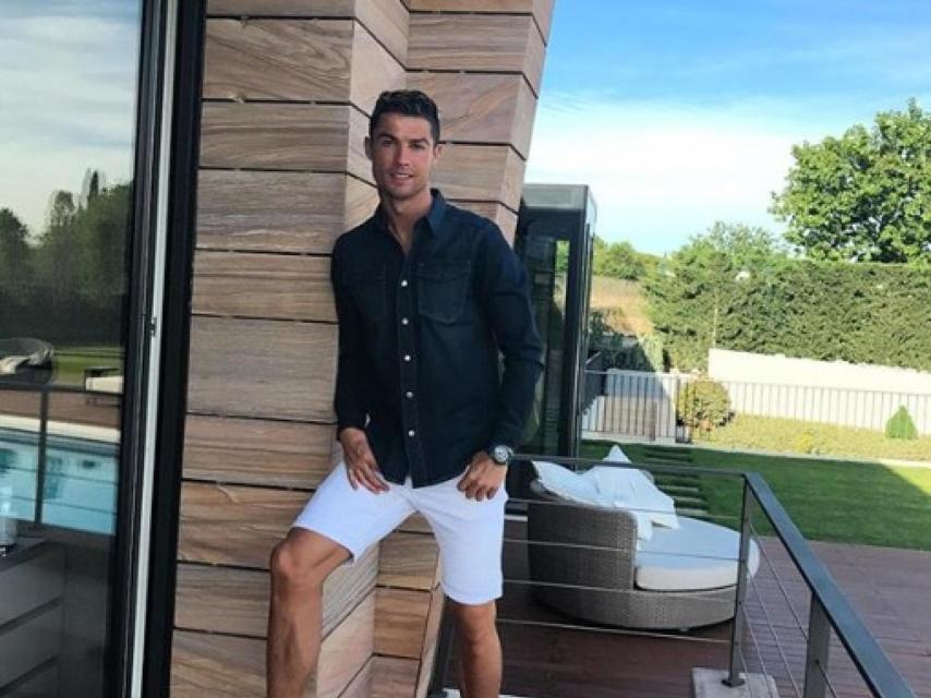 Cristiano en una imagen de las redes sociales.