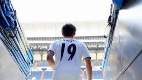 Odriozola, en su presentación con el Real Madrid