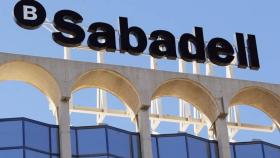 El logo de Banco Sabadell en una imagen de archivo.