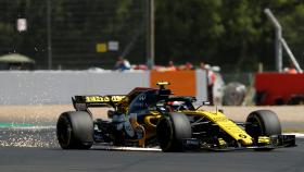 Carlos Sainz, durante el Gran Premio de Reino Unido