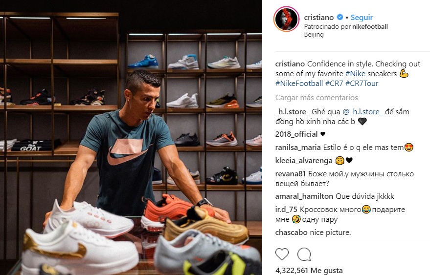 La última fotografía de Cristiano en la que meten a Messi