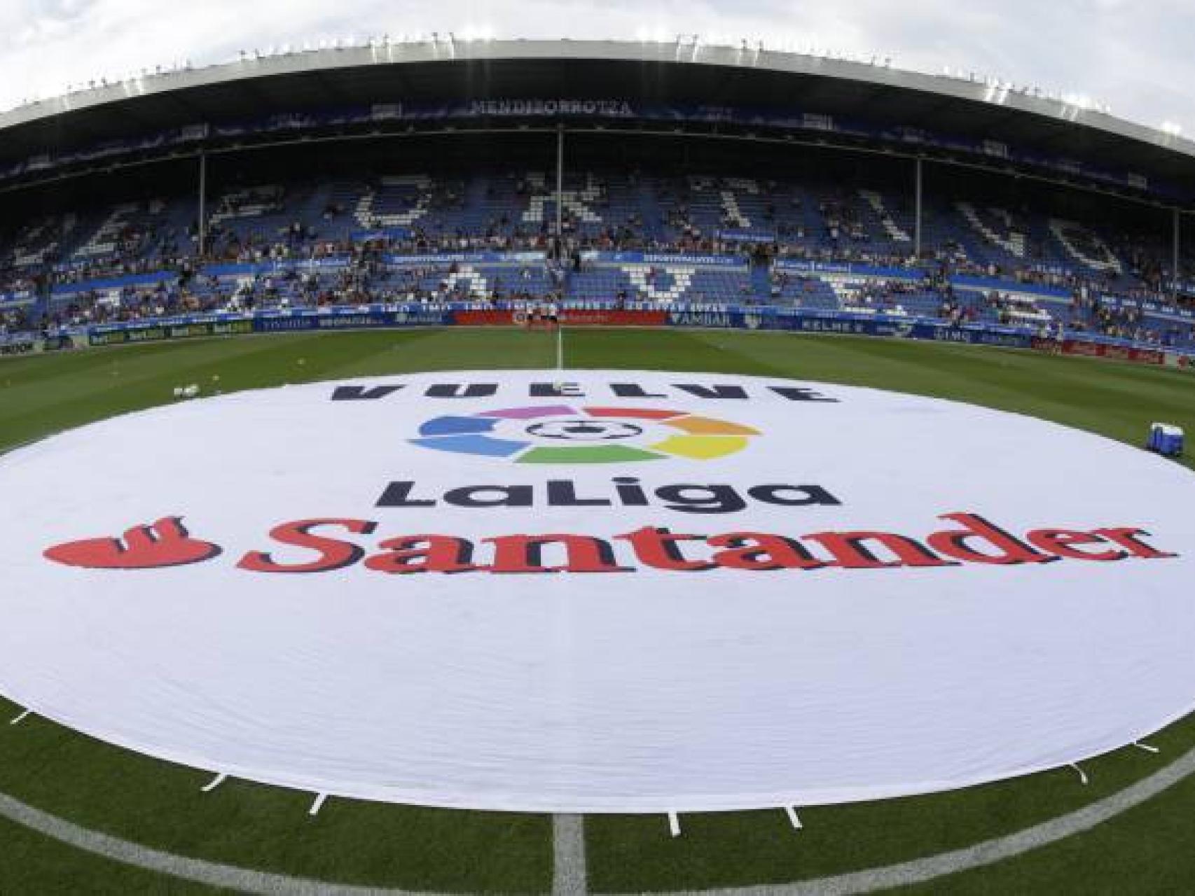 Imagen de un estadio de LaLiga.