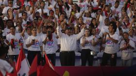 Ortega habla durante la celebración del 39 aniversario de la revolución sandinista.