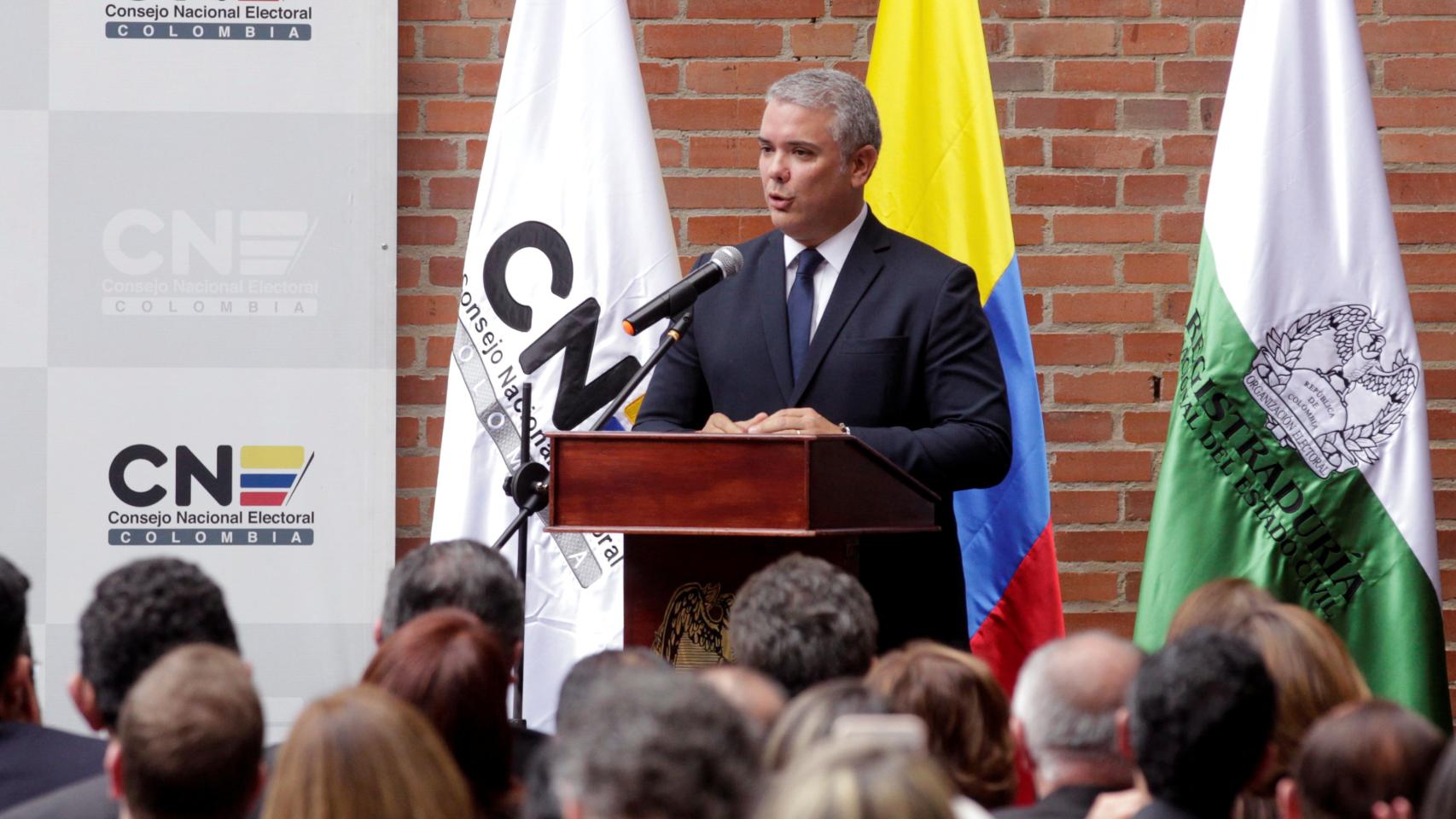 Iván Duque, presidente electo de Colombia.