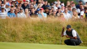 Tiger Woods en el British Open 2018