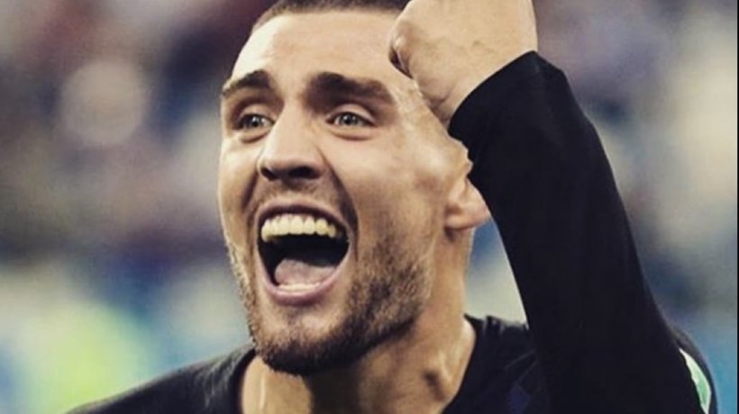 Mateo Kovacic celebra un gol con Croacia. Foto: Instagram (@mateokovacic8)