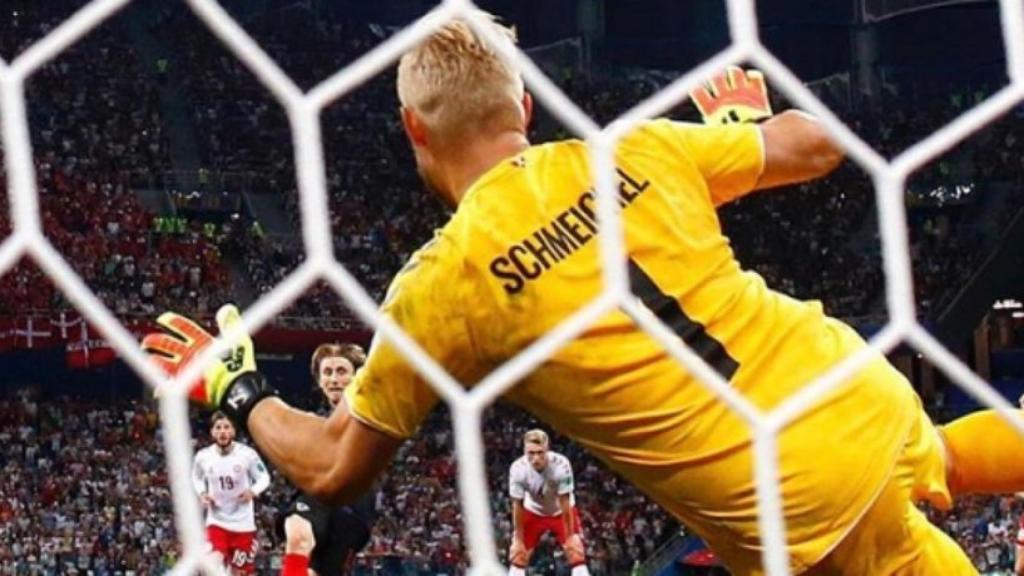 Kasper Schmeichel en el Mundial de Rusia.Foto: Instagram (@kasperschmeichel)