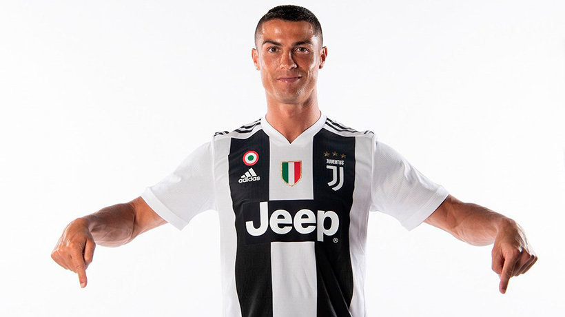 Cristiano Ronaldo, con la camiseta de la Juventus