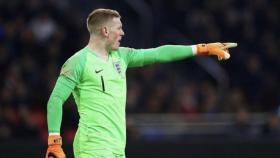 Pickford, con Inglaterra. Foto Twitter (@jpickford)