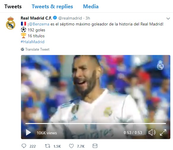 El doble guiño del Real Madrid a Benzema