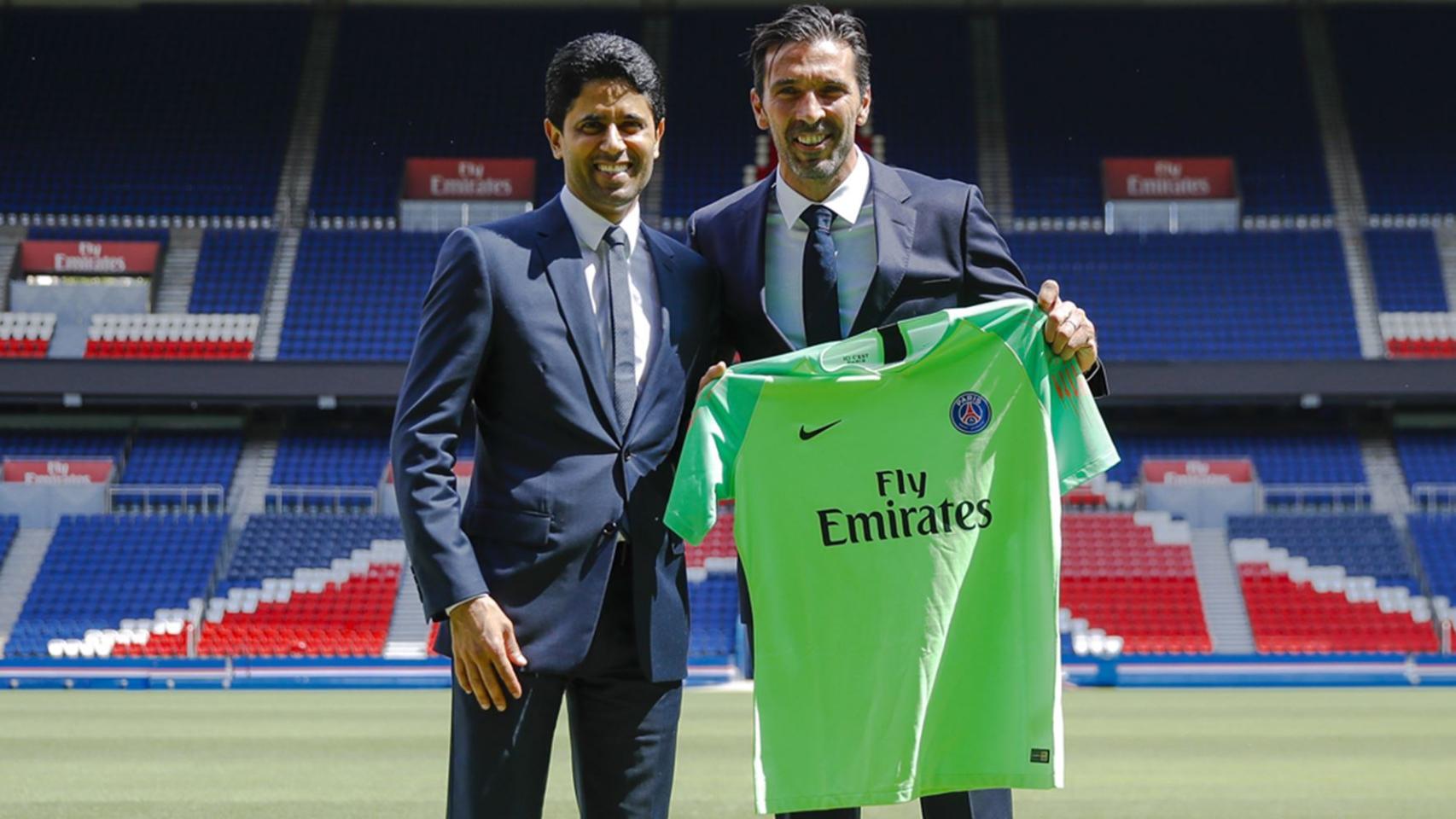 Gianluigi Buffon, presentado con el PSG