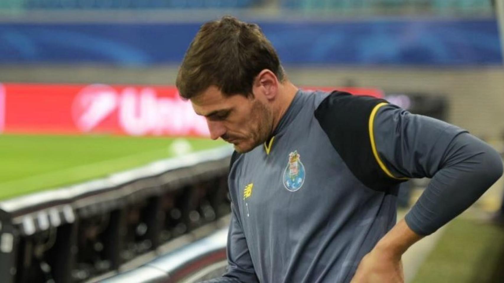 Iker Casillas, con el Oporto. Foto. Instagram (@ikercasillas)