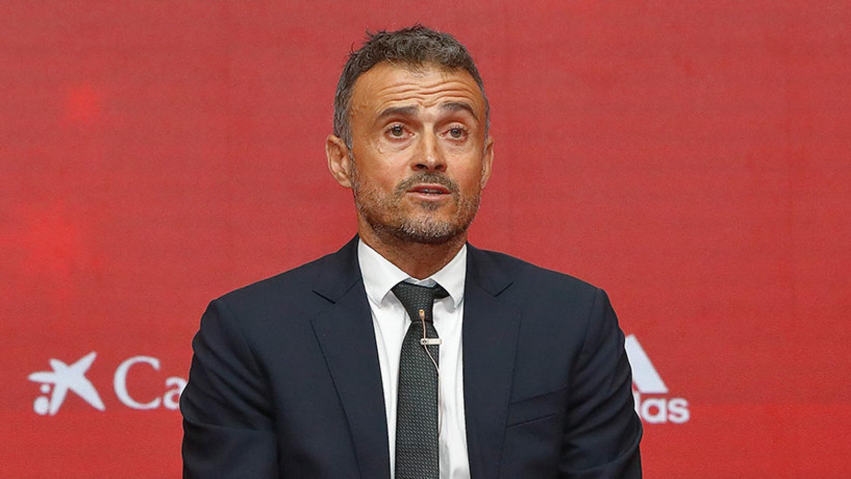 Luis Enrique, presentado como nuevo seleccionador de España Foto:sefutbol.com