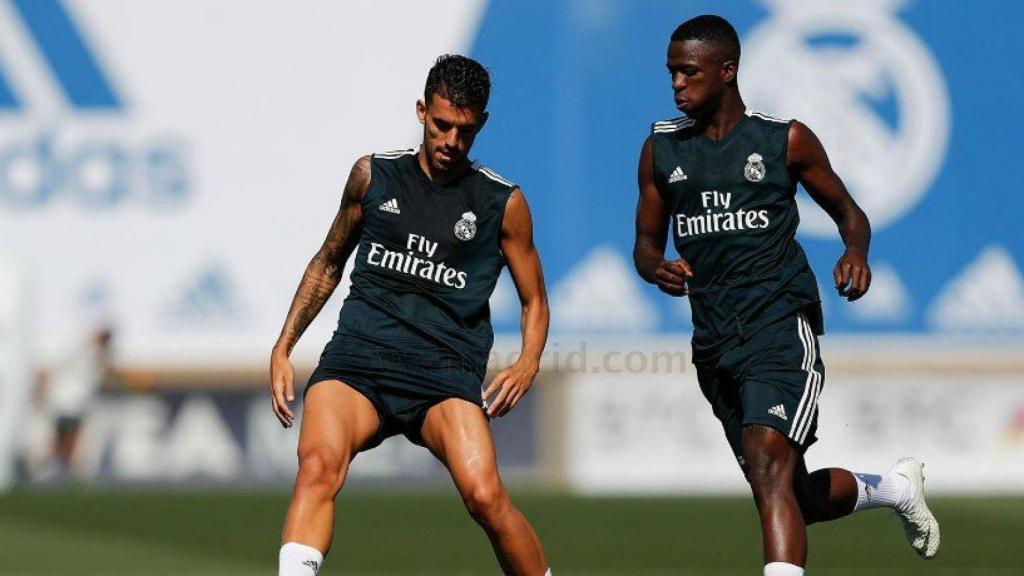 Ceballos y Vinicius