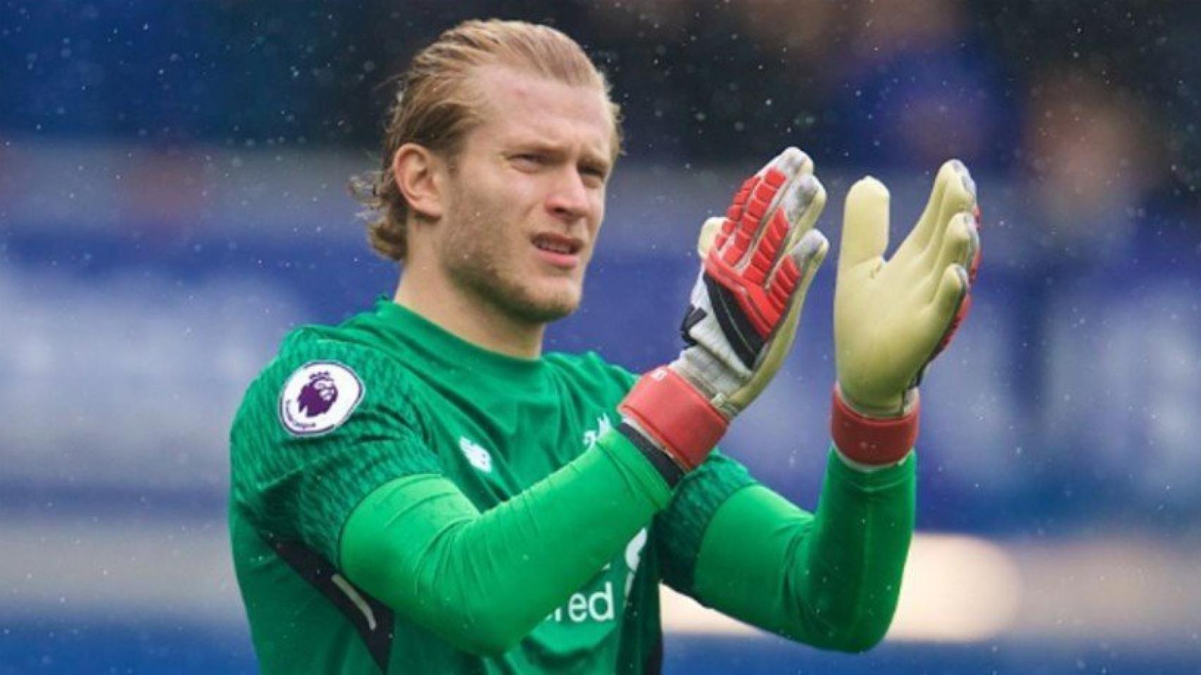 Karius con el Liverpool. Foto liverpoolfc.com