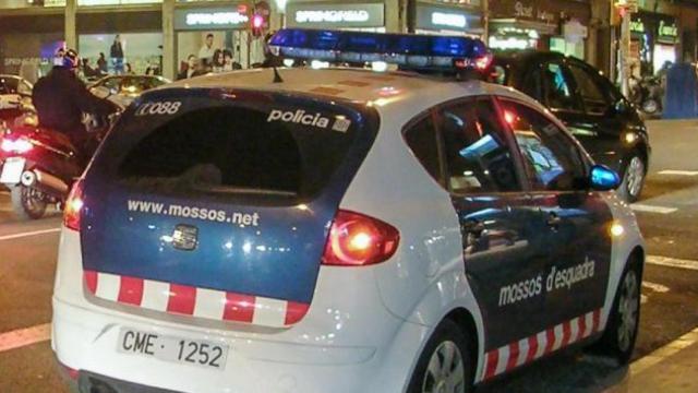 Un coche de los Mossos d'Esquadra.