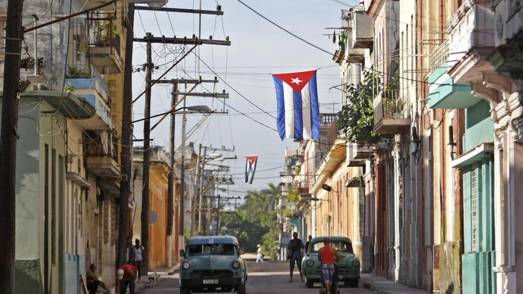 Una calle de La Habana.