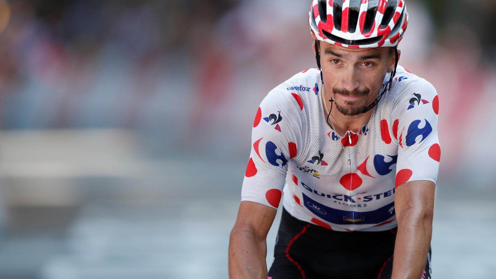 Alaphilippe adelantó a Yates en el último descenso y logró su segunda victoria en el Tour.