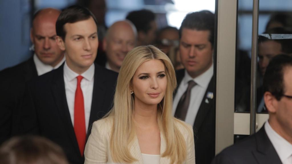 Ivanka Trump y su marido Jared Kushner en Jerusalén.