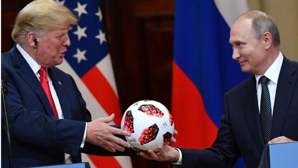 Donald Trump y Vladímir Putin.