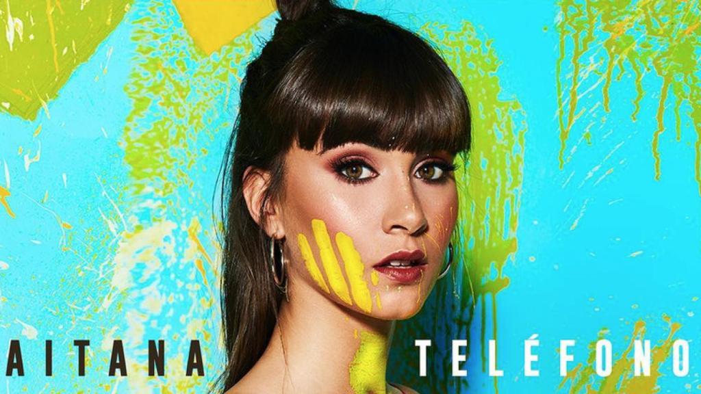 La portada de 'Teléfono' de Aitana.