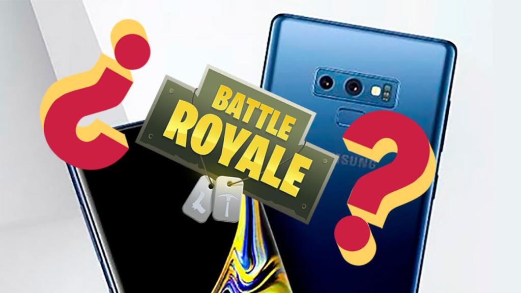 Fortnite para Android podría llegar con el Galaxy Note 9 en exclusiva