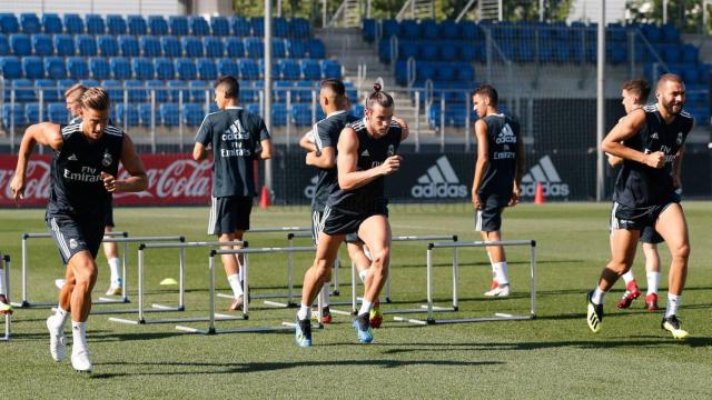 El Real Madrid se entrena en Valdebebas