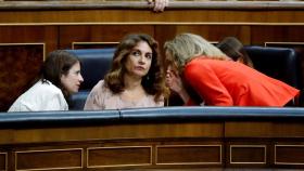 María Jesús Montero, ministra de Hacienda, este viernes en el Congreso.