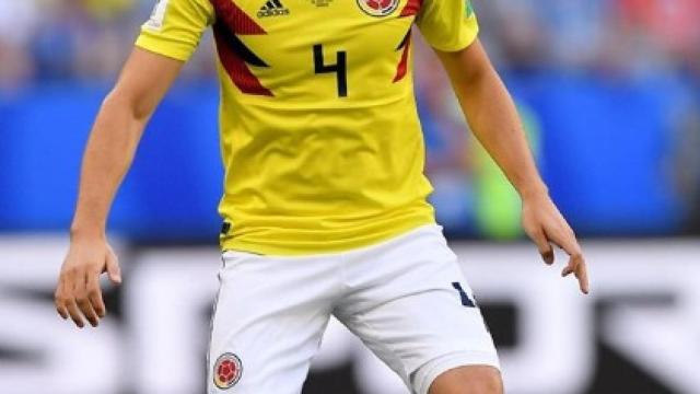 Santiago Arias en un partido del Mundial.