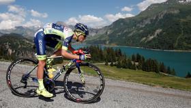 Guillaume Martin durante la 11ª etapa del Tour de Francia.