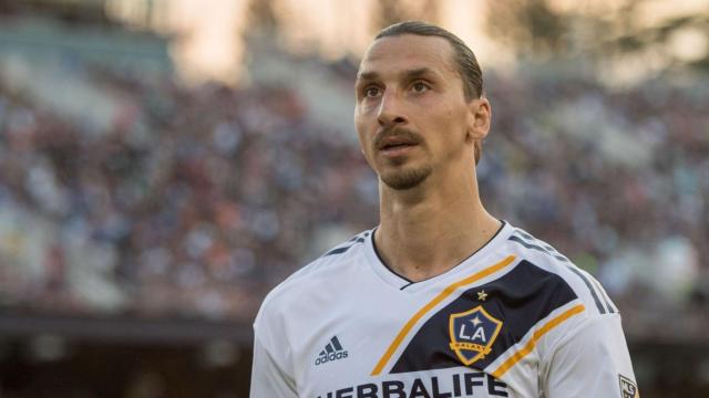 Zlatan Ibrahimovic con Los Angeles Galaxy. Foto: Twitter (@MLS)