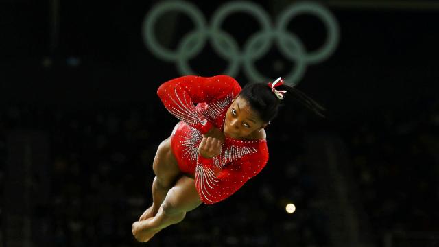 Simone Biles en los Juegos de Río de 2016