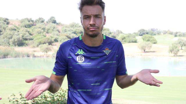 Loren durante la pretemporada con el Betis