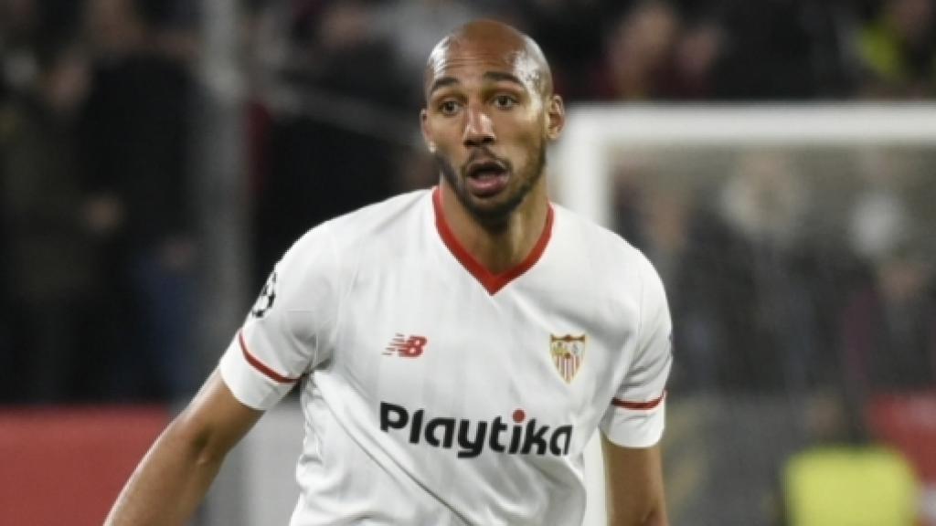 N'Zonzi durante un partido del Sevilla. Foto: sevillafc.es