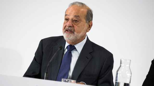 Carlos Slim, accionista mayoritario de Realia en una imagen de archivo.