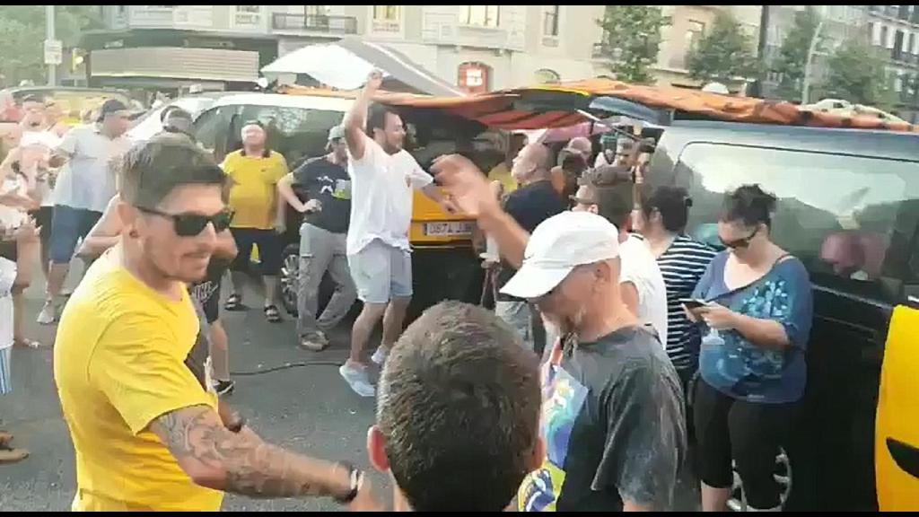 La rave de los taxistas.