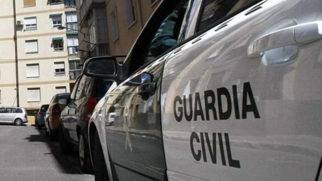 Un coche de la Guardia Civil