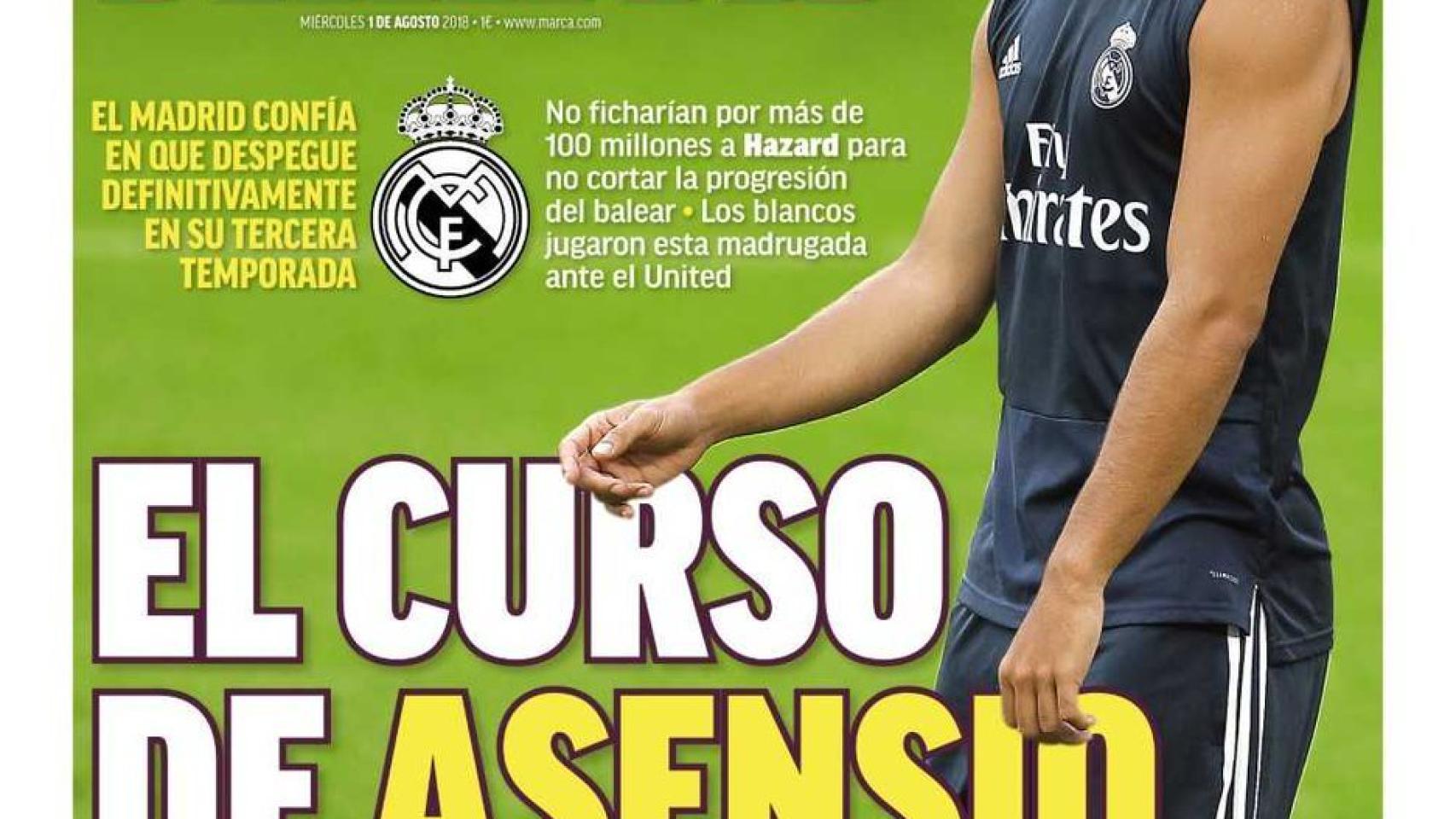 Portada MARCA (01/08/18)