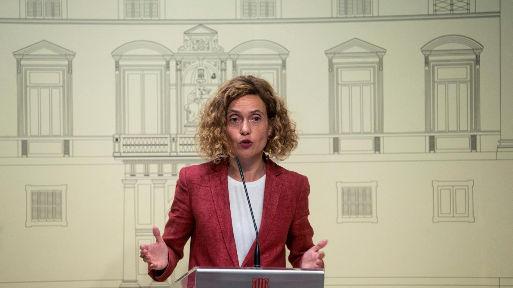 Meritxell Batet, en el Palau de la Generalitat.