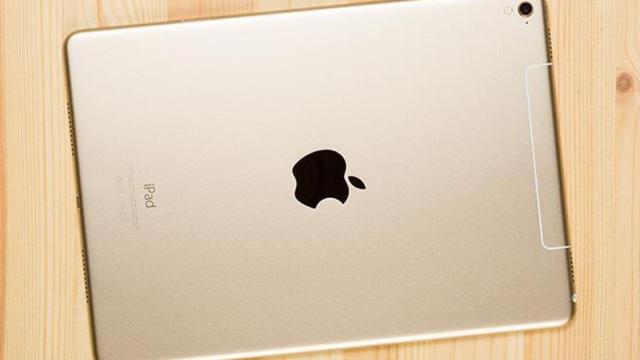 ipad pro parte trasera oro