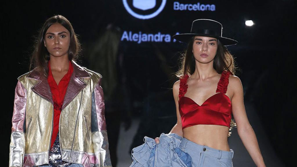 Desfile Dystopias Escola de Moda LCI Barcelona.