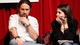 Pablo Iglesias e Irene Montero.