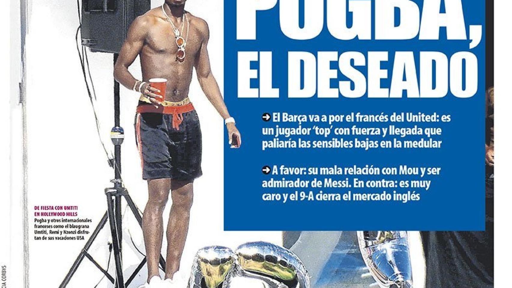 Portada Mundo Deportivo (02/08/18)