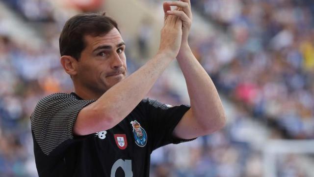 Iker Casillas, con el Oporto