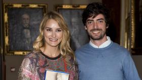 Alba Carrillo y David Vallespín en la presentación del libro de Sandra Barneda.