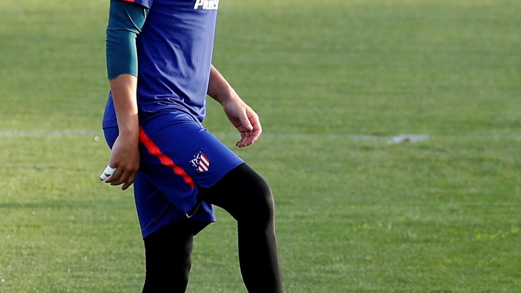 Entrenamiento del Atlético de Madrid