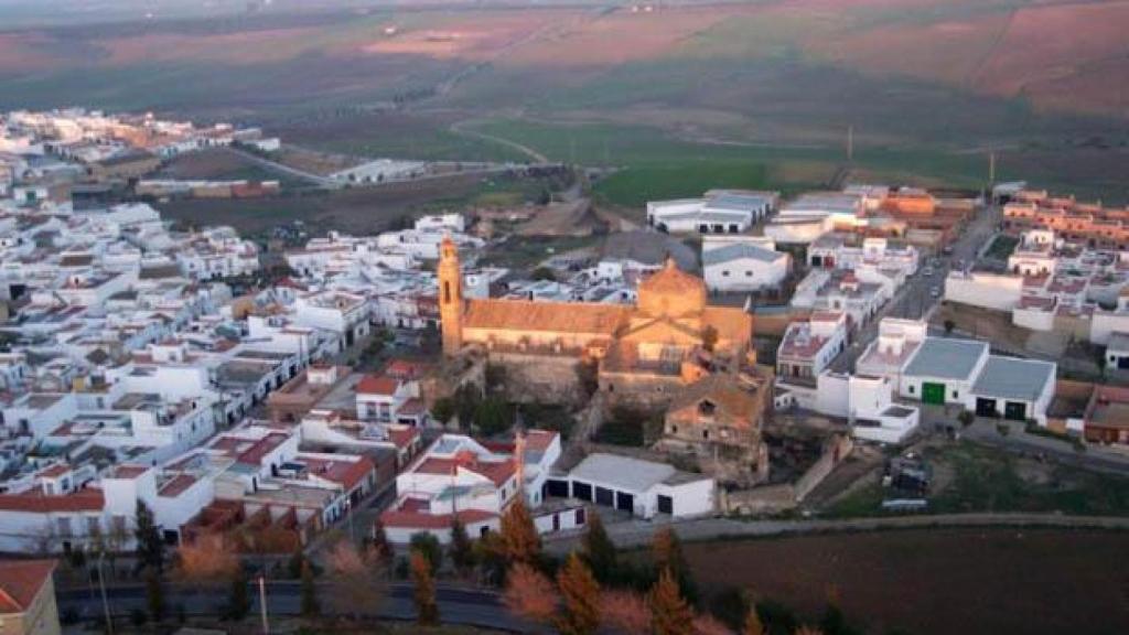 Vista aérea de La Campana, en Sevilla.