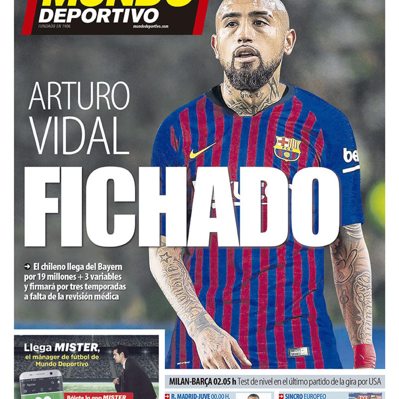 Portada Mundo Deportivo